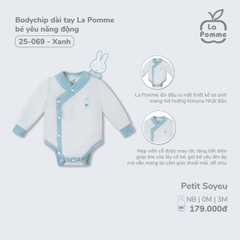 Bodychip dài tay La Pomme bé yêu năng động