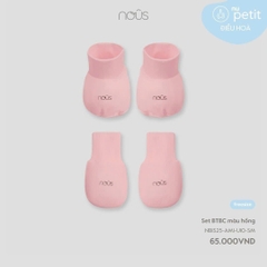 Set Bao Tay Bao Chân Màu Hồng NU2698