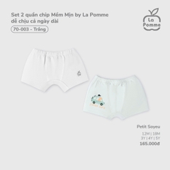 Set 2 quần chip Mềm Mịn by La Pomme dễ chịu cả ngày dài