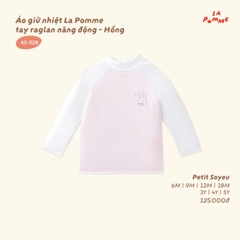 Áo giữ nhiệt La Pomme tay raglan năng động