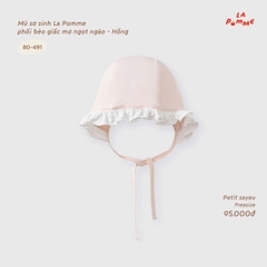 Mũ sơ sinh La Pomme phối bèo giấc mơ ngọt ngào 80491