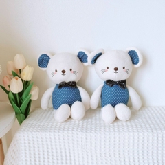 BB.0061 Gấu chấm bi Xanh Monona