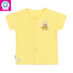 Áo cài giữa màu tay ngắn AL0004