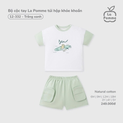Bộ cộc tay La Pomme túi hộp khỏe khoắn