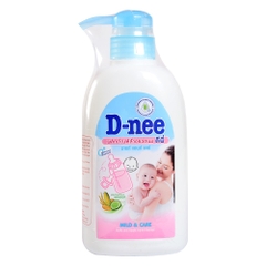 Nước rửa bình và rau củ Dnee Thái Lan Trắng 500ml