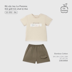 Bộ cộc tay La Pomme thế giới trò chơi lý thú