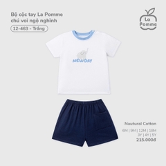 Bộ cộc tay La Pomme chú voi ngộ nghĩnh