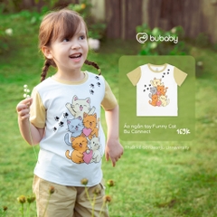 Áo ngắn tay Funny Cat Bu Connect KBC3300FT