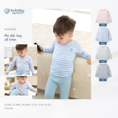 Áo dài tay cổ tròn Bubaby SVS310402
