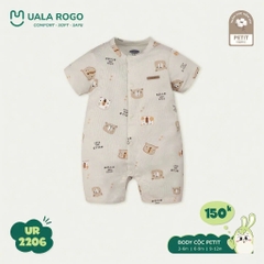 Body Liền Cộc Cài Thẳng Petit Họa Tiết Con Mèo UR2206