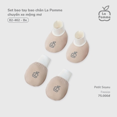Set bao tay bao chân La Pomme chuyến xe mộng mơ