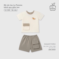 Bộ cộc tay La Pomme bánh quy giòn tan