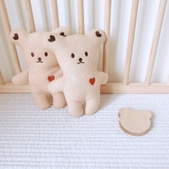 BB.0063 Gấu Nâu Đậm Monona