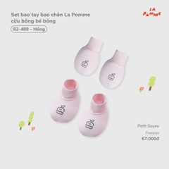 Set bao tay bao chân La Pomme cừu bông bé bỏng 82489