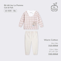 Bộ Dài Tay La Pomme Cat & Fish 13035