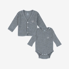 Set Áo Cardigan Kèm Body Chip Dài Tay Lennie Bubaby BWL610000