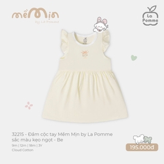 Đầm cộc tay Mềm Mịn by La Pomme sắc màu kẹo ngọt