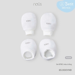 Set BTBC màu trắng