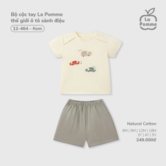 Bộ cộc tay La Pomme thế giới ô tô sành điệu