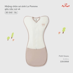 Nhộng chũn sơ sinh La Pomme gấu nâu vui vẻ 85040