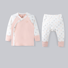 Bộ dài tay cài chéo Soft World