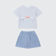 Bộ cộc tay La Pomme baby shark