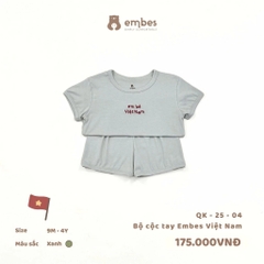 Bộ cộc tay embes Việt Nam QK-25-04