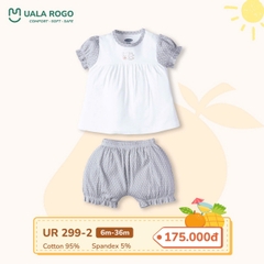 Bộ cộc tay bé gái UR299