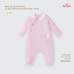 Body dài tay La Pomme cổ điệu trốn tìm cùng thỏ trắng