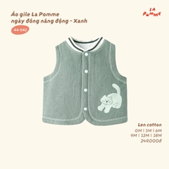 Áo gile La Pomme ngày đông năng động
