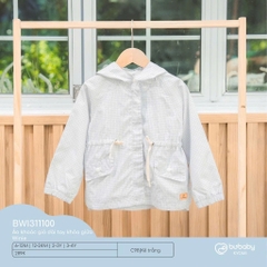 Áo Khoác Gió Dài Tay Khóa Giữa Winie Bubaby BWI311100