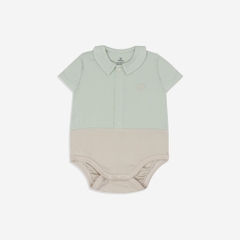 Body Chip Ngắn Tay Cài Giữa Cổ Peter Pan Bubaby BBB2302PP