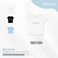 Áo Ngắn Tay Cổ Tròn Bamco Iconic Bubaby BBC330405