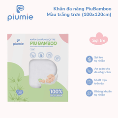 Khăn đa năng sợi tre PiuBamboo 100x120