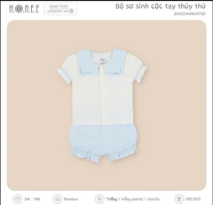 Bộ sơ sinh cộc tay thủy thủ - 804750