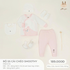 Bộ ss cài chéo smoothy HSCC14