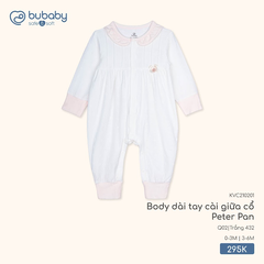 Body dài tay cài giữa cổ Peter Pan KVC210201