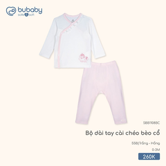 Bộ dài tay cài chéo bèo cổ SBB1108BC