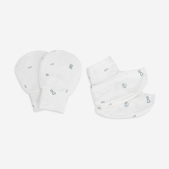 Bộ Bao Chân, Bao Tay Bambus Signature Bubaby ABB400002