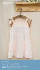Váy 2 Dây Bèo Gấu Molist Bubaby BMD55BG00