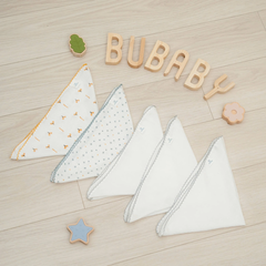 Khăn Sữa Pack 5 Bubaby ABM100005