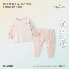 Bộ dài cúc vai tay phối Friend K2GS0426OP