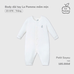 Body Dài Tay La Pomme Mềm Mịn 23076