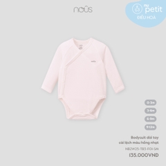 Bodysuit dài tay cài lệch