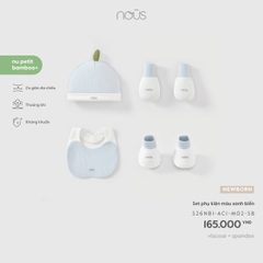 Set phụ kiện màu xanh biển