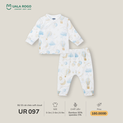 Bộ sơ sinh cài chéo Soft Cloud UR 097