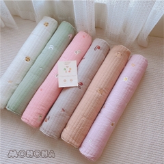 BB.0224 Gối ôm thêu hình Monano 10*60cm