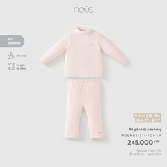 Bộ giữ nhiệt màu hồng