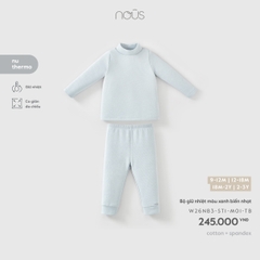 Bộ giữ nhiệt màu xanh biển nhạt