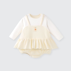 Body chip dài tay dáng thời trang La Pomme thỏ Bông dịu dàng